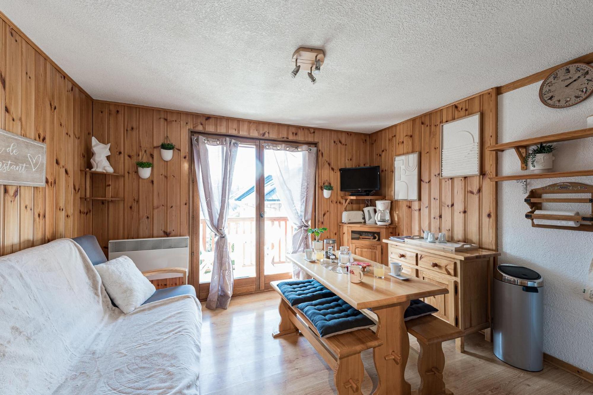 Ski Ou Thermes? Un Appt Cabine Avec Vue Magnifique Saint-Gervais-les-Bains Eksteriør billede