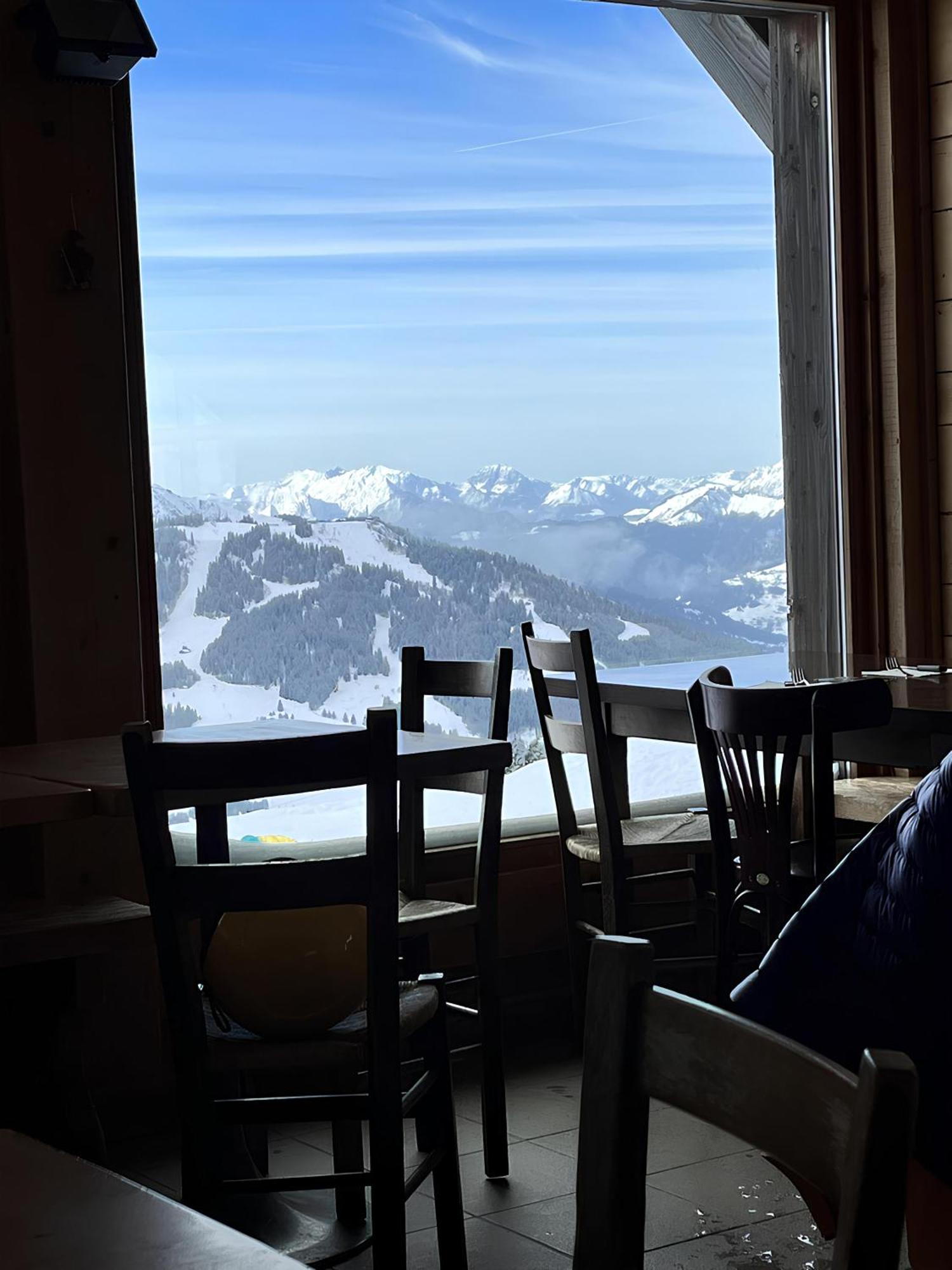 Ski Ou Thermes? Un Appt Cabine Avec Vue Magnifique Saint-Gervais-les-Bains Eksteriør billede