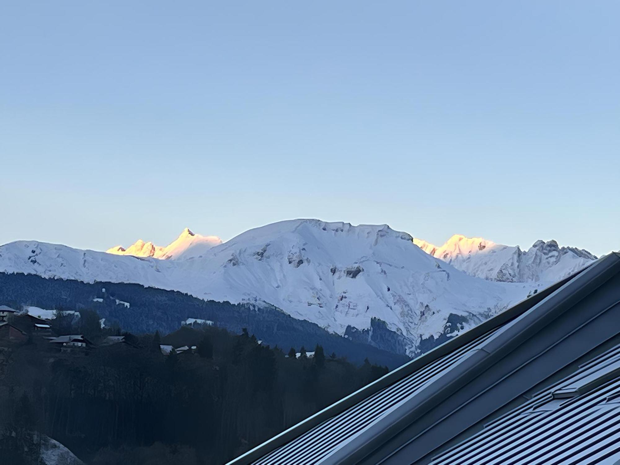 Ski Ou Thermes? Un Appt Cabine Avec Vue Magnifique Saint-Gervais-les-Bains Eksteriør billede