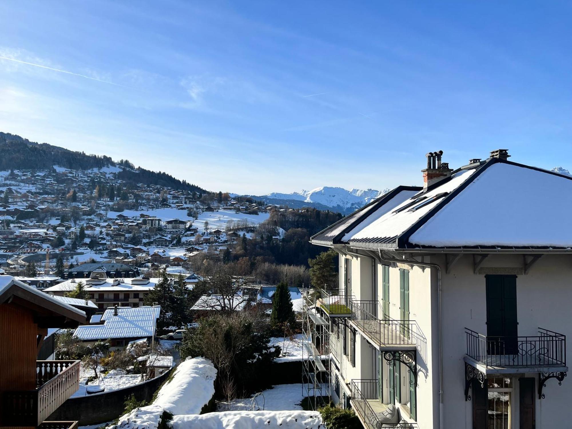 Ski Ou Thermes? Un Appt Cabine Avec Vue Magnifique Saint-Gervais-les-Bains Eksteriør billede
